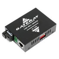 Gateray GR-120В WDM медиаконвертер 10/100Base-TX/100Base-FX, TX 1550 нм /RX 1310 нм, SC, 20 км, LFP