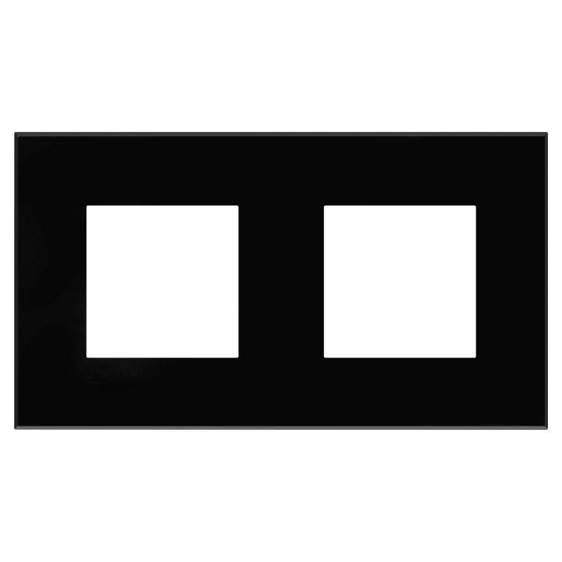 Рамка 4мод. ARTLEBEDEV Avanti "Черный квадрат" DKC 4402904