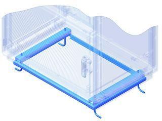 Рама для крепления напольных шкафов Conchiglia к полу Ш=685мм Г=460мм DKC 095777355