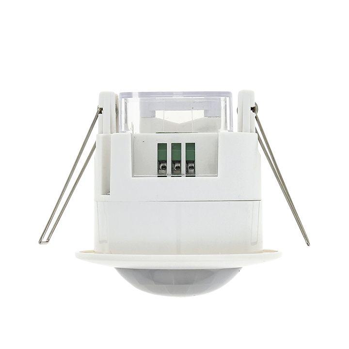 Датчик движения (ИК) MS-100 (ДД) встраив. 1200Вт 360град. до 6м IP20 EKF dd-ms-100