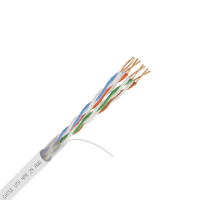 Кабель бухта UTP 4PR 24AWG CAT5е 15 метров белый внутренний