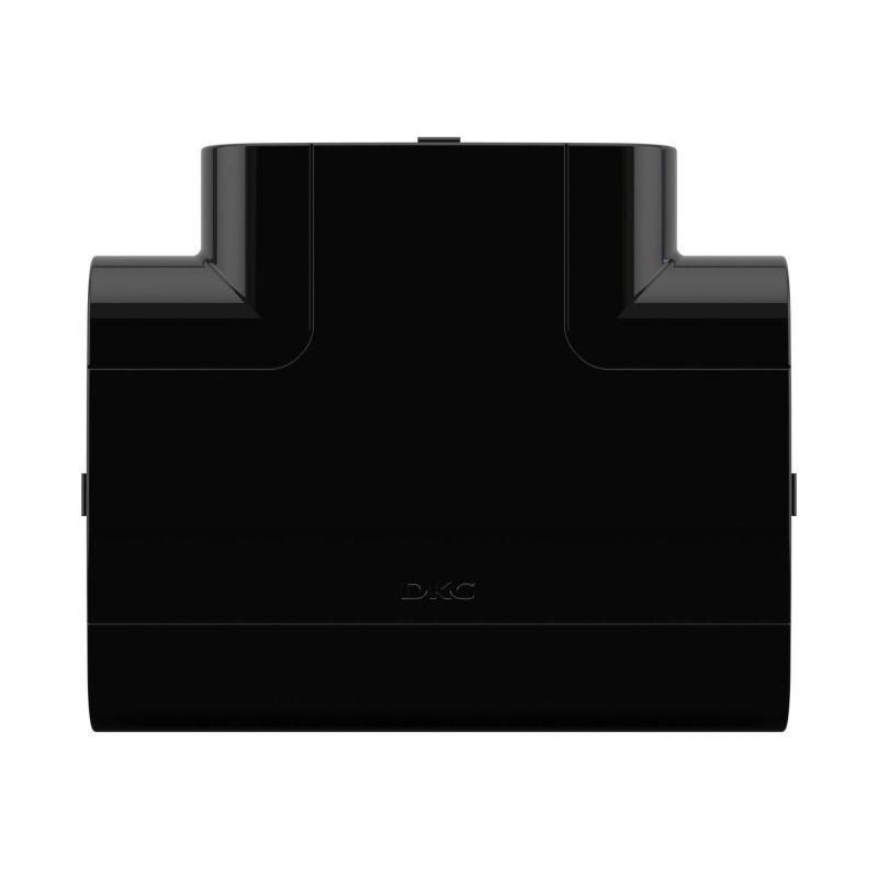 Тройник для кабель-канала 110х50 DKC черн. 01006A