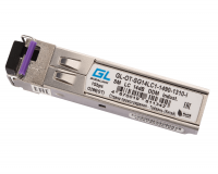 Модуль SFP WDM GIGALINK GL-OT-SG14LC1-1490-1310-I, 1Гбит/c, SM, LC, DDM, 14 дБ, до 20км