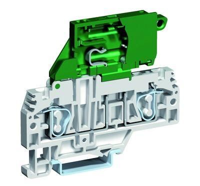 Держатель предохранителя 6х32 пружина 4кв.мм сер. DKC ZHF210GR