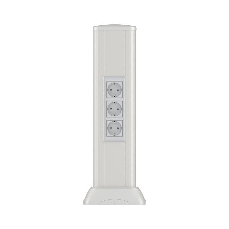 Колонна для эл. установ. 0.5м алюм. сер. мет. DKC 19551