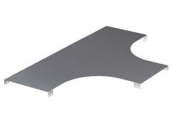 Крышка для ответв. лестн. лотка T-образ. осн. 500 R-300 цинк-ламель DKC LK0503ZL