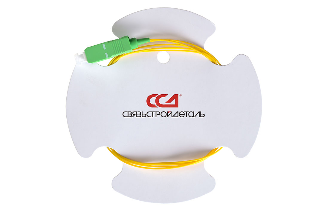 Шнур ШОС-SM/0.9   мм-SC/APC-p/t   -1.0  м ССД HS