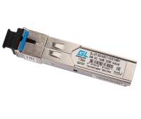 Модуль SFP WDM GIGALINK GL-OT-SG14SC1-1490-1310-I, 1Гбит/c, 1*SM, SC, DDM, 14 дБ, до 20 км