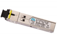 Модуль SFP WDM GIGALINK GL-OT-SG24SC1-1550-1490, 1Гбит/c, SM, SC, 24 дБ, до 80 км