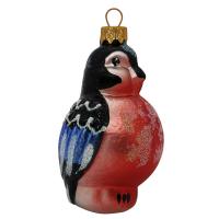 Ёлочное украшение "Снегирь", в подарочной упаковке, h-10см