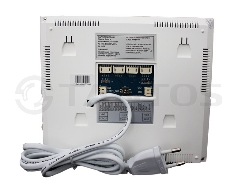 Монитор домофона адаптированный  Tantos Selina M (XL или VZ)