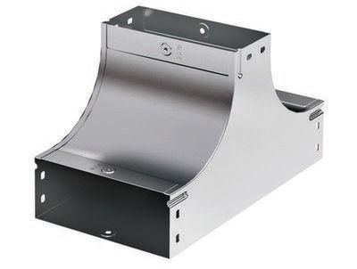 Ответвитель для лотка Т-образ. вверх TS осн. 300 Н80 в комплекте с крепеж. эл. гор. оцинк DKC 37205KHDZ