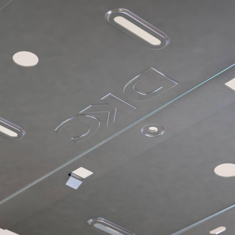 Лоток листовой перфорированный 200х50 L3000 сталь 1мм DKC 3526410