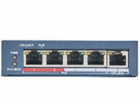 Коммутатор PoE Hiwatch DS-S504P(B)