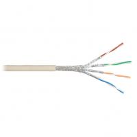 Кабель S/FTP 4 пары, Кат.5e, медь, 23AWG, внутренний, черный, 305м NIKOLAN NKL 9250A-IY