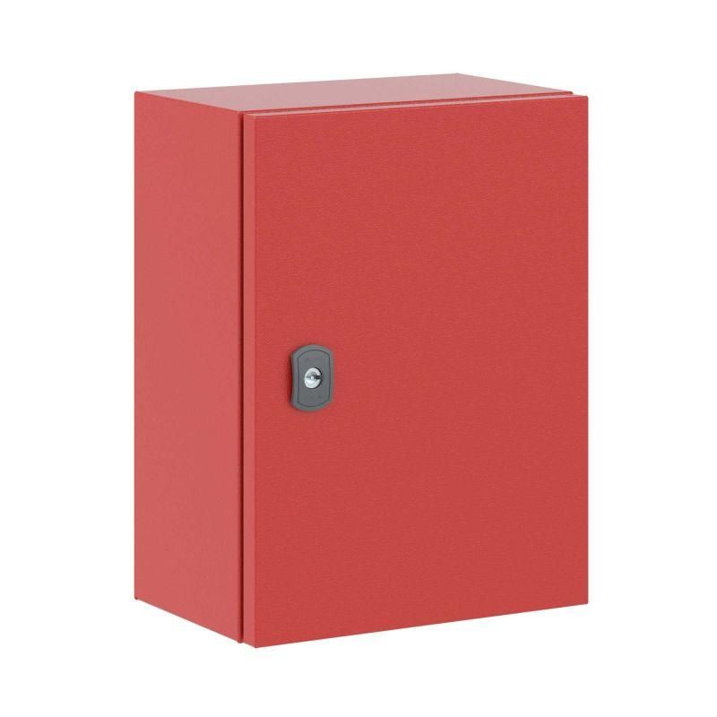 Корпус сварной навесной ST 400х300х200мм с монтажн. панелью RAL3000 DKC R5ST0432-RAL3000