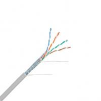Кабель F/UTP 4 пары, Кат.5e, медь, 26AWG, внутренний, серый, 305м NIKOLAN NKL 4200A-GY