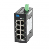 Коммутатор GIGALINK GL-SW-F202-08-I 8 портов 10/100TX, 12-24В, 20 Ватт (без БП)