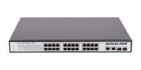 Коммутатор PoE GIGALINK GL-SW-F003-24P, 24 порта, 250Вт