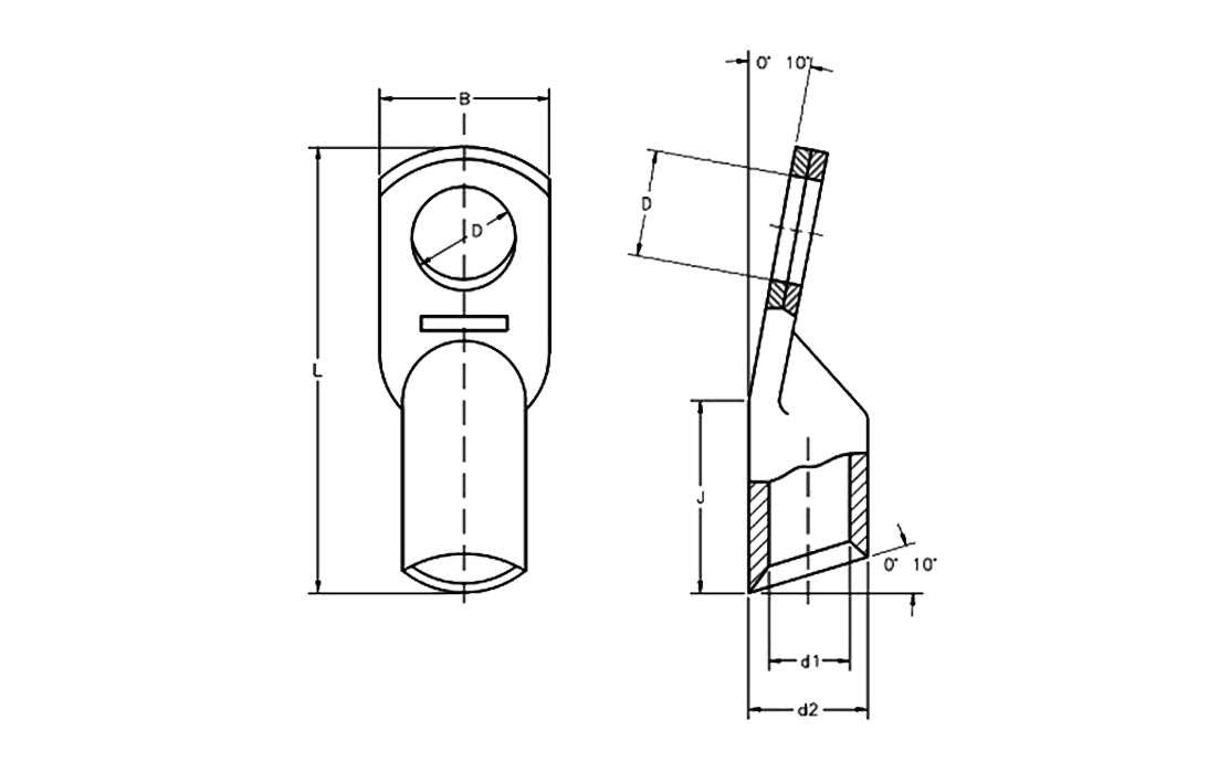 Наконечник алюминиевый ТА 16-8-5,4, ДПА - купить по низкой цене на Яндекс Маркет