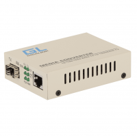 Медиаконвертер GIGALINK GL-MC-UTPG-SFPG-F.r2, UTP 10/100/1000Мбит/с в SFP 1000Мбит/с, rev2 без LFP