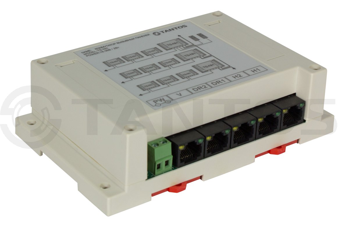 Коммутатор двух вызывных панелей  Tantos TS-NH