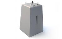 Фундамент для светофоров с наклонной лестницей и двумя трансф. ящиками ФС 110х70 15378-00-00