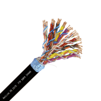 Кабель FTP 50PR 24AWG CAT5 . черный внешний