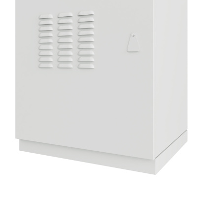 Шкаф климатический напольный ip54 19" 42U 600x830x2100 (ШxГxВ) серый (RAL 7035), SRT03-6080.42-GY