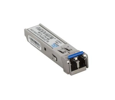 Модуль SFP GIGALINK GL-OT-SF12LC2-1310-1310-I-M, 100Мбит/c, два волокна MM, 2xLC, 1310 нм, 12дБ (до 2 км)