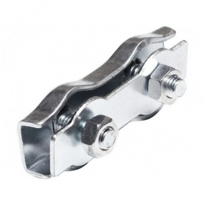 Зажим троса плоский оцинк. Duplex 6 мм х 2 (упак. 100 шт.)