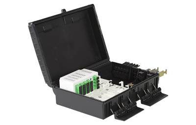 Муфта-кросс МКО-П3/С09-4/4SC-1PLC4-SC/APC-20SC-20SC/APC -4SC/APC ССД