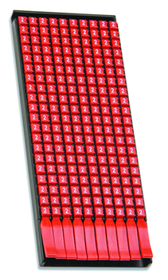 Маркер для кабеля сечением 1.5-2.5мм символ „земля" (уп.200шт) DKC MKSGS2EARTH