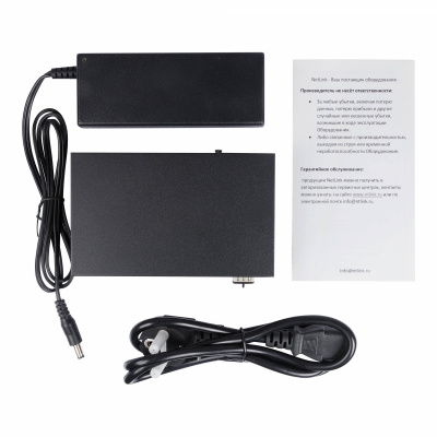 Коммутатор NL-SW-AFG-04/01 v2,  неуправляемый, 4 порта PoE.