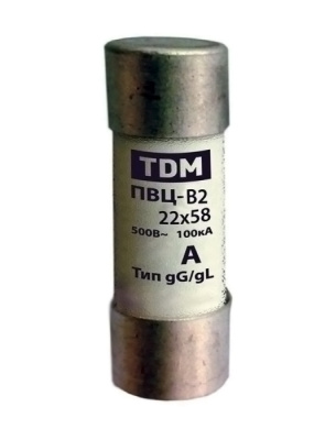 Плавкая вставка ПВЦ-В2 22х58 100А TDM