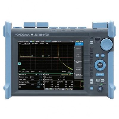  Рефлектометр оптический Yokogawa AQ7280-HR/SB + AQ7282A-UFC/PC/SLS + AQ7282M-UFC/SLS SM/MM, 850/1300/1310/1550 нм, 25/27/38/36 дБ, PC, SLS, FC
