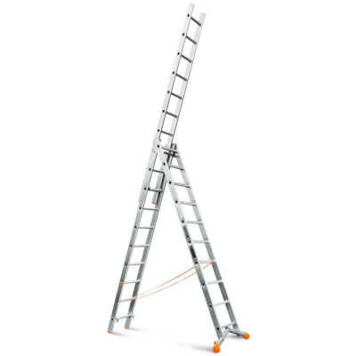 Трехсекционная лестница индустриального ресурса  "ЮВЕЛИР"