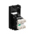 Розетка телефонная 1мод. Avanti "Черный квадрат" RJ12 модульная DKC 4402311 Розетка телефонная 1мод. Avanti "Черный квадрат" RJ12 модульная DKC 4402311