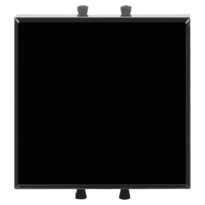 Выключатель модульный 1-кл. 2мод. Avanti "Черный квадрат" 16А IP20 черн. DKC 4402102