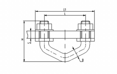 Узел крепления КГП-7-3