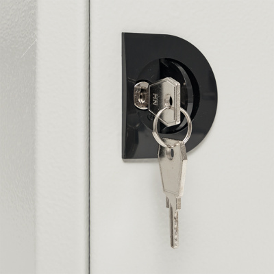 Щит распред, навесной ЩРН-36 пласт, замок (480х300х120) IP31 EKF PROxima