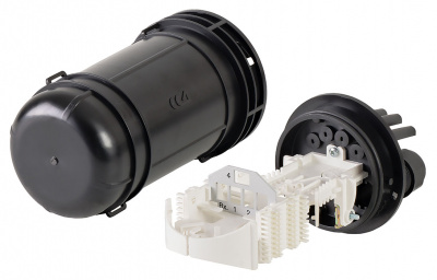 Муфта-кросс МКО-Ц8/С09-1PLC4-SC/APC-5SC/APC-1SC/APC-2ФТ16 ССД