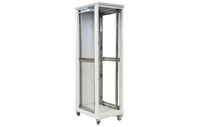 Шкаф телекоммуникационный напольный 19",42U(600x600), ШТ-НП-42U-600-600-М, передняя дверь металл ССД
