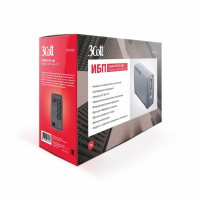 ИБП (UPS) 3Cott 650-OFC Office Line