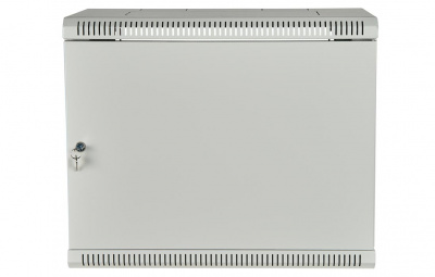 Шкаф телекоммуникационный настенный разборный 19”,12U(600x550), ШТ-НСр-12U-600-550-М дверь металл ССД