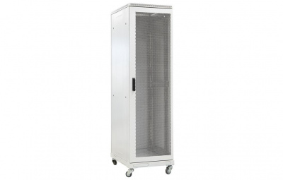 Шкаф телекоммуникационный напольный 19",42U(800x800), ШТ-НП-42U-800-800-П, передняя дверь перфорированная ССД