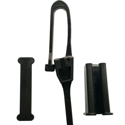 ODWAC ПЛАСТИК Анкерный зажим для плоских кабелей связи в пролетах до 70м