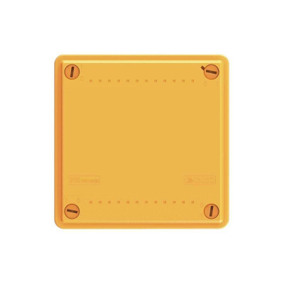 Коробка ответвительная FS 100х100х50мм 5р 450В 20А 10кв.мм с гладкими стенками и клеммн. IP56 пластик. DKC FSB10510