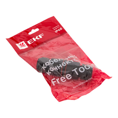 Кабельный коннектор I-образный (СМК 5PIN) IP68 FreeTools EKF PROxima