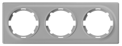 Рамка 3-м Florence сер. 1E52301302 OneKeyElectro 2172853